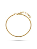 Stainless Steel Anti-Tarnish Sleek Snake Chain Bracelet