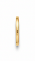Sleek minimalist 18k gold bangle bracelet