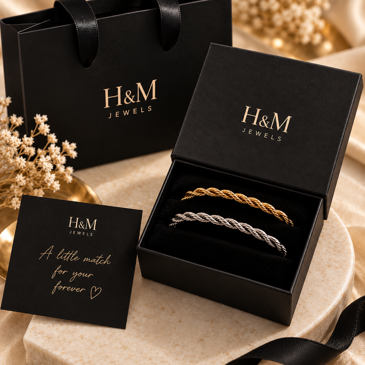 ROPE DUO — MATCHING BRACELETS
