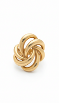 18k gold sculptural statement ring